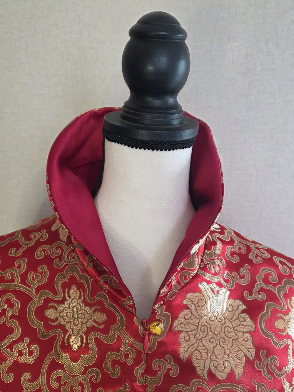 Renaissance Queen Princess Fairytale Brocade Victorian Holiday Dress Historical - Picture 2 of 12
